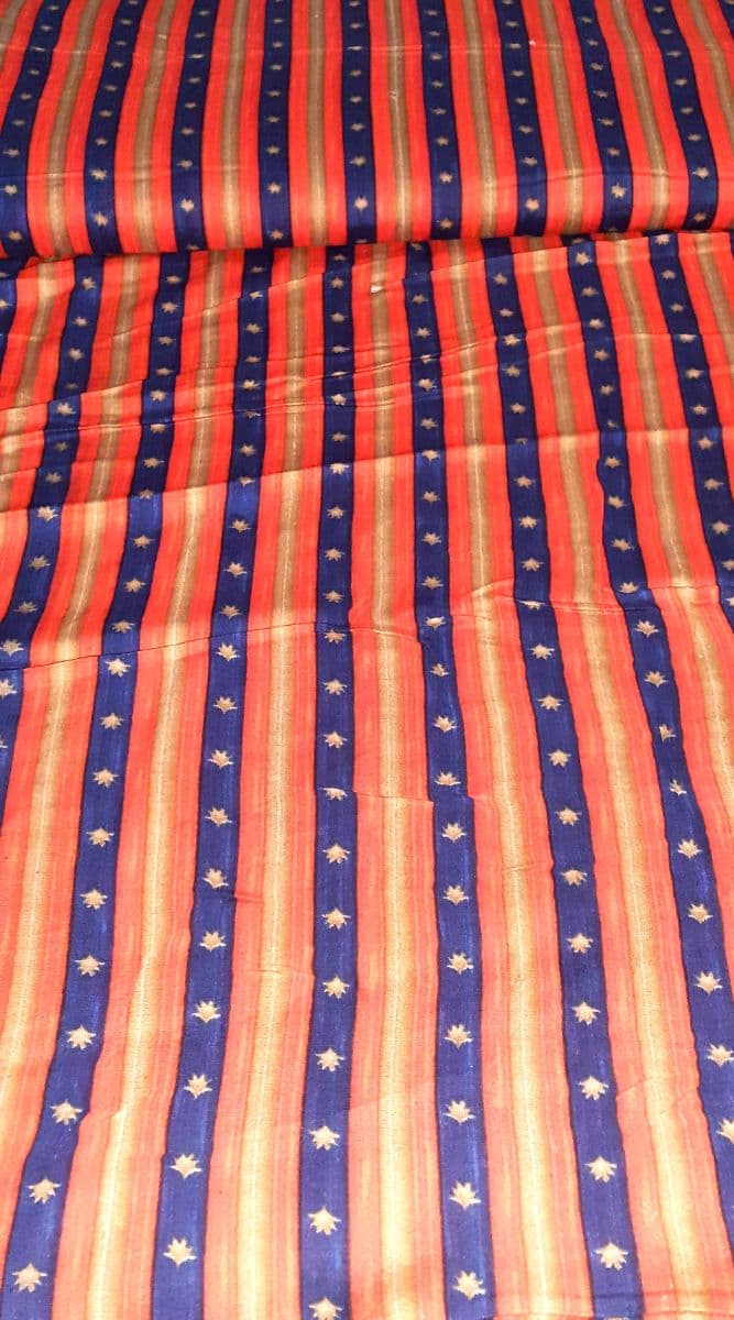 Royal Multi-Color Patterned Star Motif Fabric